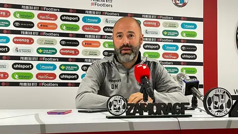 David Movilla, entrenador del Zamora CF. | FOTO: Zamora CF