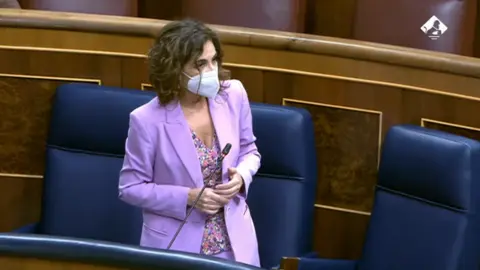 La ministra de Hacienda y Función Pública, María Jesús Montero.