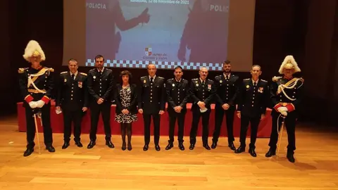 La Policía Local de Zamora, galardonada con la Medalla de Oro al Mérito