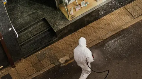 Foto desinfectación Covid