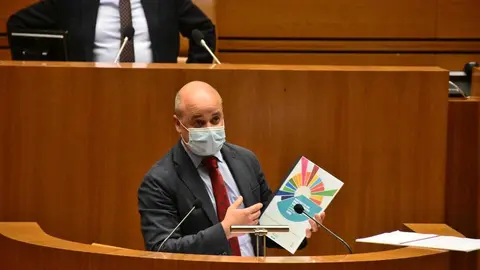 David Castaño, portavoz de la formación liberal Ciudadanos en Castilla y León.