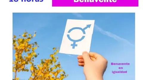 Cartel. Plan Igualdad