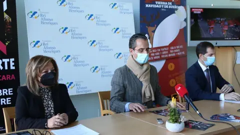 Presentación de las actividades navideñas en Bragança "Terra de Natal e Sonhos" y "Mascararte"