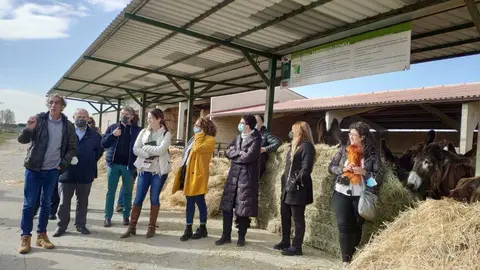 Visita a la Granja Experimental de Madridanos