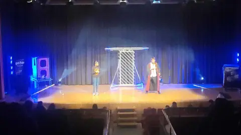 Espectáculo de Harry Potter en el auditorio de la Plaza de la Marina