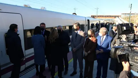 Viaje inaugural de prueba del nuevo tramo cde alta velocidad Pedralba de la Pradería-Ourense (10)