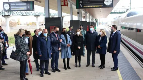 Viaje inaugural de prueba del nuevo tramo cde alta velocidad Pedralba de la Pradería-Ourense (9)