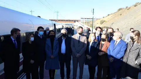Viaje inaugural de prueba del nuevo tramo cde alta velocidad Pedralba de la Pradería-Ourense (12)