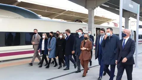 Viaje inaugural de prueba del nuevo tramo cde alta velocidad Pedralba de la Pradería-Ourense (15)