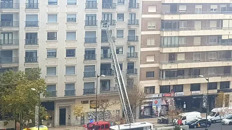 Intervención bomberos Zamora en Príncipe de Asturias