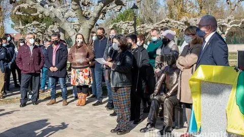 Un momento del acto en recuerdo de Sara Bravo. Foto Interbenavente