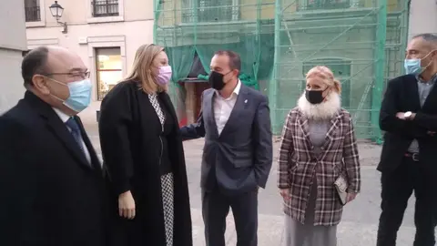 Isabel Blanco y Francisco Requejo en la clausura del Congreso Silver Economy