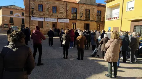 Tábara se manifiesta en favor de una sanidad rural digna. | Foto cedida