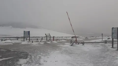 Sanabria peces nieve ventisca