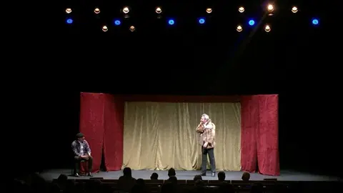 Cómicos de la historia en el Ramos Carrión, Foto de Archivo