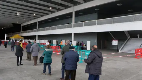 Campaña de vacunación en Ifeza, Foto Marcos Vicente