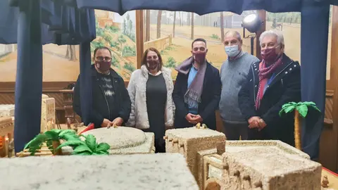 Belén en Casa Solita. Foto Interbenavente