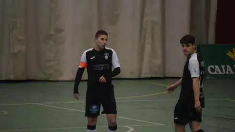 Alejandro y Merchy, en un partido anterior