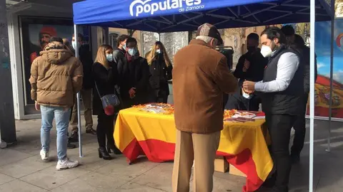 Acto de Nuevas Generaciones con motivo del Día de la Constitución