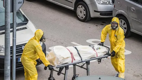 Foto de archivo Covid