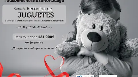 Creatividad campaña juguetes Cruz Roja