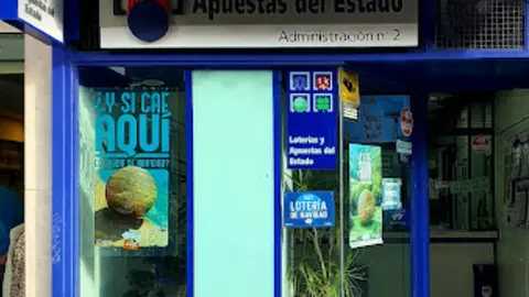Una administración de Lotería en Zamora