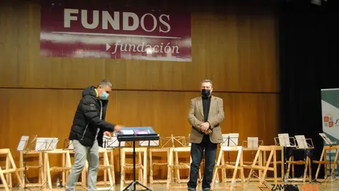 Bandas de Castilla y León en el Auditorio Fundos. | FOTO: Héctor Barrueco