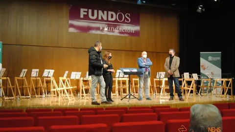 Bandas de Castilla y León en el Auditorio Fundos. | FOTO: Héctor Barrueco