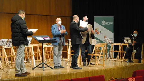 Bandas de Castilla y León en el Auditorio Fundos. | FOTO: Héctor Barrueco