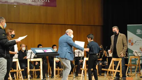 Bandas de Castilla y León en el Auditorio Fundos. | FOTO: Héctor Barrueco