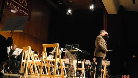 Bandas de Castilla y León en el Auditorio Fundos. | FOTO: Héctor Barrueco