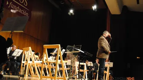 Bandas de Castilla y León en el Auditorio Fundos. | FOTO: Héctor Barrueco