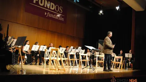Concierto de la Federación de Bandas de Castilla y León en el Auditorio Fundos. | FOTO: Héctor Barrueco