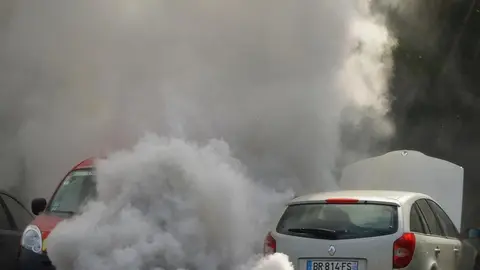 Contaminación vehículo.