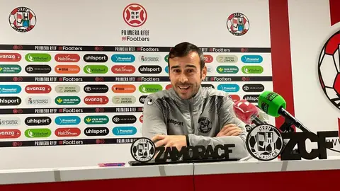 Yago Iglesias, entrenador del Zamora CF. | FOTO: Zamora CF