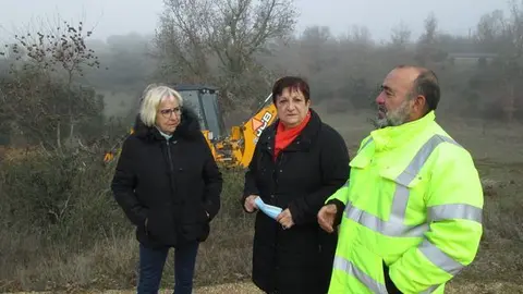 01 PSOE Zamora. 17-12-21 Visita excavaciones fosas comunes franquismo El Cubo del Vino