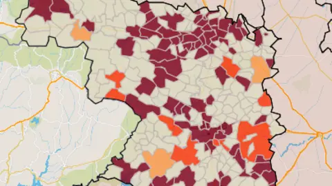 Mapa IA municipios a siete días (17 de diciembre)