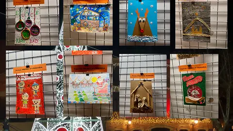 Postales premiadas. Montaje: Interbenavente