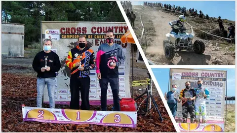 Podium Campeonato de Castilla y León de Quad Cross Country