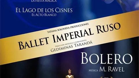 Gala Tchaikovsky y Bolero del Ballet Imperial Ruso
