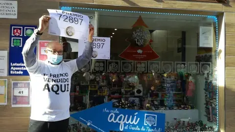 Premiado con "El Gordo" en la edición de 2020. | FOTO: Zamora News