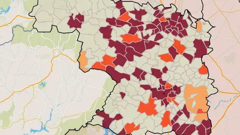 Incidencia acumulada en la provincia de Zamora.