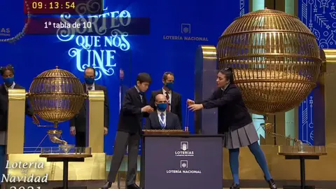 Sorteo de Navidad. Foto archivo.