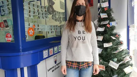 Úrsula, trabajadora de esta Administración Número 1 de Benavente