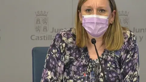 Isabel Blanco, en rueda de prensa tras el Consejo de Gobierno