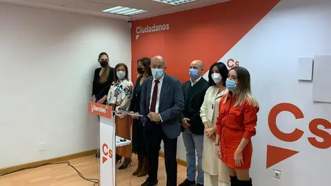 Francisco Igea anuncia su candidatura tras la reunión del  Comité Permanente de Ciudadanos