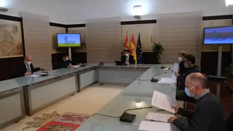 Reunión del Consejo del Diálogo Social de Castilla y León