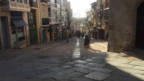 Zamoranos por la calle Balborraz