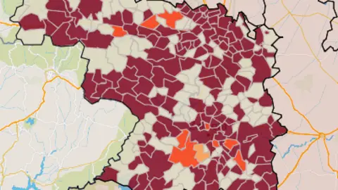 Mapa IA municipios a siete días (29 de diciembre)