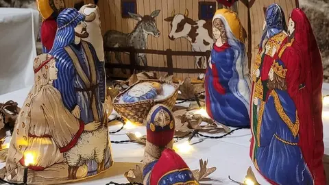Exposición belenes Moralina de Sayago. Fotografía: Florentino Pérez